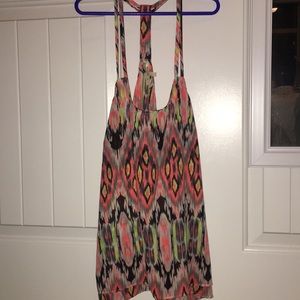 patterned tank top